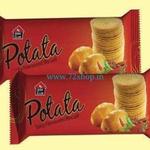 PRAN Potato Biscuit – 4 Packs × 75g (Total 300g)