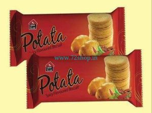 Pran Potata Spicy Flavoured Biscuits (Pack of 10)