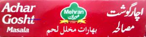 Mehran Achar Gosht Masala Mix 50 Grams Pack