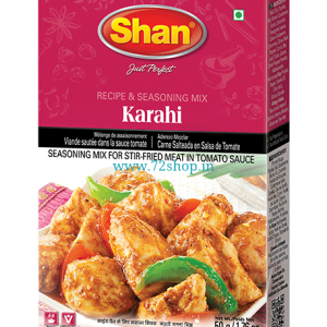 Shan Karahi Masala - Kadai Imported Original Masala Spice Mix (50gm): Authentic Taste of Indian Cuisine
