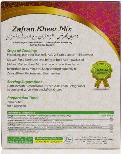 Mehran Zafrani Kheer Mix 155 Grams Buy Online