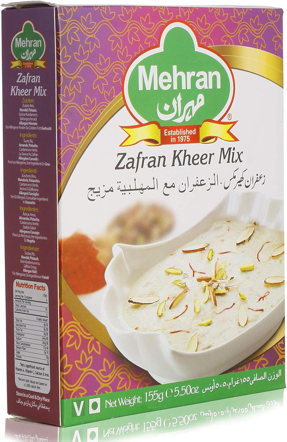 Mehran Zafrani Kheer Mix 155 Grams Buy Online Mehran Zafrani Kheer Mix 155 Grams Buy Online
