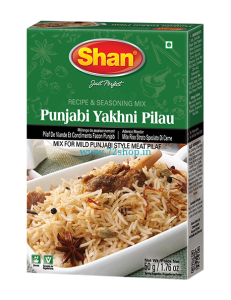 Shan Original Punjabi Yakhni Pulao Pilau Imported Spice mix Masala (50gm) - Authentic Taste for Your Kitchen