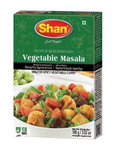 Shan Vegetable Spice Mix Imported (100gm) Masala Genuine Authentic Taste Best Quality