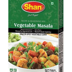 Shan Vegetable Spice Mix Imported (100gm) Masala Genuine Authentic Taste Best Quality