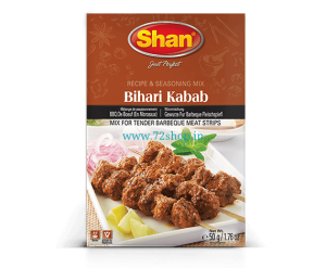 Original Shan Bihari Kabab Imported Masala Spice Mix (50gm) Genuine Authentic Taste