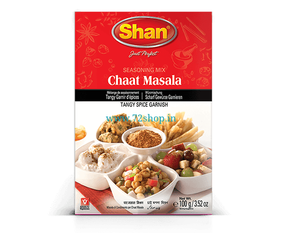 Shan Chat Masala (100gm) - Genuine Authentic Taste Imported Spice Mix Shan Chat Masala (100gm) - Genuine Authentic Taste Imported Spice Mix