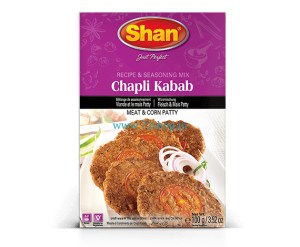 Original Shan Imported Chapli Chhappli - Chapli Kabab Spice Mix Masala (100gm) Genuine Authentic Taste