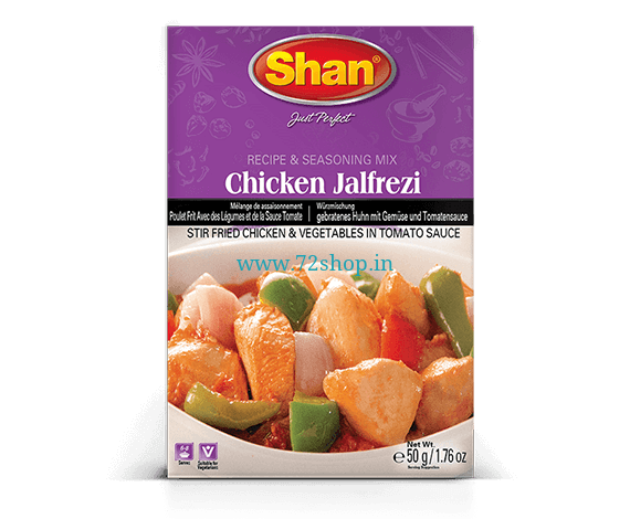 Shan Chicken Jalfrezi Imported Masala Spice Mix Original (50gm) Genuine Authentic Taste Shan Chicken Jalfrezi Imported Masala Spice Mix Original (50gm) Genuine Authentic Taste