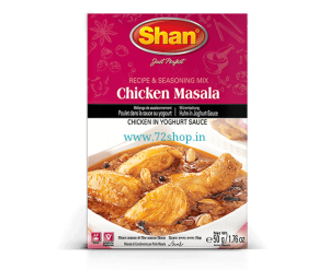 Shan Chicken Masala Curry Original - Imported Genuine Authentic Taste Spice Mix (50gm)