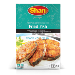Shan Fish Fry Imported Masala Spice Mix 50 Grams - Genuine Authentic Taste for Your Seafood