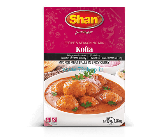 Shan Kofta Masala Spicy Meatballs Imported Curry Spice Mix (50gm) Genuine Authentic Taste Shan Kofta Masala Spicy Meatballs Imported Curry Spice Mix (50gm) Genuine Authentic Taste