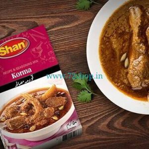 Shan Korma Masala Imported Original Spice Mix Masala Curry (50gm) for Authentic Korma Taste