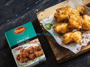 Original Shan Lahori Fish Imported Masala Spice Mix (100gm) Genuine Authentic Taste ISO 9001:2008