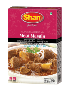 Shan Meat Masala Curry Imported Spice Mix (100gm) - Authentic Taste!