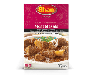 Shan Meat Masala Curry Imported Spice Mix (100gm) - Authentic Taste!