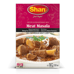 Shan Meat Masala Curry Imported Spice Mix (100gm) - Authentic Taste!