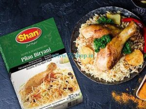 Shan Pilau Biryani Original Imported Masala Spice Mix - Genuine Authentic Taste in 60gm