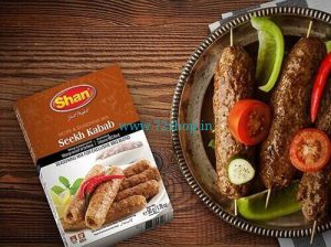 Shan Seekh Kabab BBQ Imported Spice Mix (50gm) - Premium Quality Blend of Aromatic Spices and Herbs