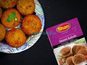 Original Shan Shami Kabab Patties Imported Spice Mix (50gm) Genuine Authentic Taste ISO 9001:2008