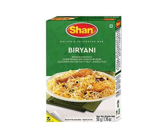 Shan Biryani Masala Original Imported Masala Spice Mix - 50gm, Authentic Taste Shan Biryani Masala Original Imported Masala Spice Mix - 50gm, Authentic Taste