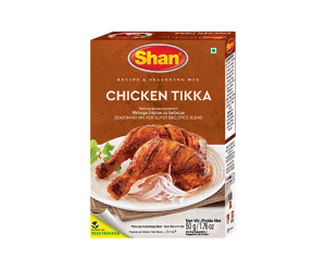 Shan Chicken Tikka Original BBQ Spice Mix - 50gm Pack