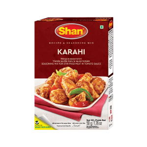 Shan Karahi Masala - Kadai Imported Original Masala Spice Mix (50gm): Authentic Taste of Indian Cuisine
