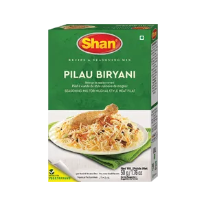 Shan Pilau Biryani Original Imported Masala Spice Mix - Genuine Authentic Taste in 60gm