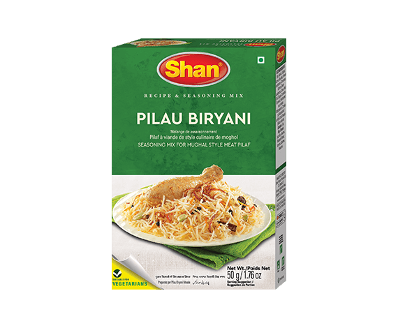 Shan Pilau Biryani Original Imported Masala Spice Mix - Genuine Authentic Taste in 60gm Shan Pilau Biryani Original Imported Masala Spice Mix - Genuine Authentic Taste in 60gm