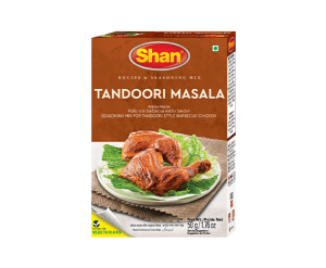 Shan Tandoori Masala Imported BBQ Barbecue (50gm) - Authentic Taste for all types of meat