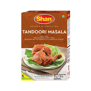 Shan Tandoori Masala Imported BBQ Barbecue (50gm) - Authentic Taste for all types of meat