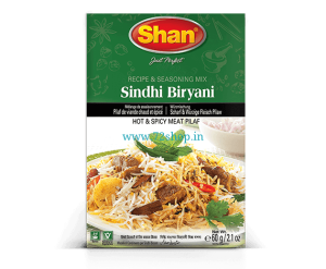 Shan Sindhi Biryani Imported Masala Spice (60gm) Buy Now for Genuine Authentic Taste