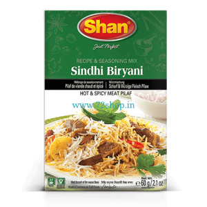 Shan Sindhi Biryani Imported Masala Spice (60gm) Buy Now for Genuine Authentic Taste