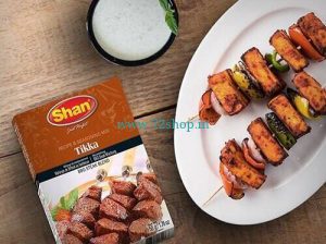 Shan Tikka Boti Imported Spice Mix - Masala (50gm) Genuine Authentic Taste