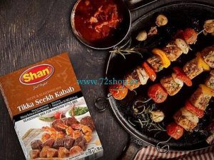 Original Shan Tikka Seekh Kabab Imported Spice Mix (50gm) Genuine Authentic Taste Masala
