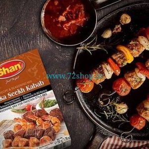Original Shan Tikka Seekh Kabab Imported Spice Mix (50gm) Genuine Authentic Taste Masala
