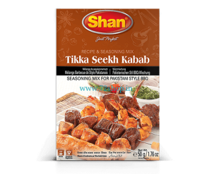 Original Shan Tikka Seekh Kabab Imported Spice Mix (50gm) Genuine Authentic Taste Masala