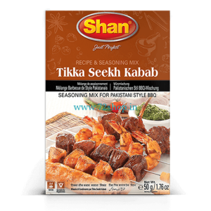 Original Shan Tikka Seekh Kabab Imported Spice Mix (50gm) Genuine Authentic Taste Masala