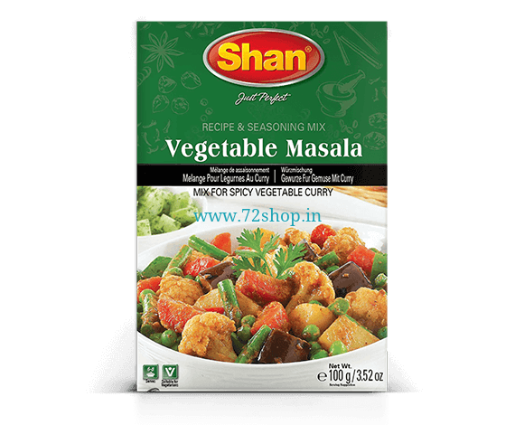 Shan Vegetable Spice Mix Imported (100gm) Masala Genuine Authentic Taste Best Quality Shan Vegetable Spice Mix Imported (100gm) Masala Genuine Authentic Taste Best Quality
